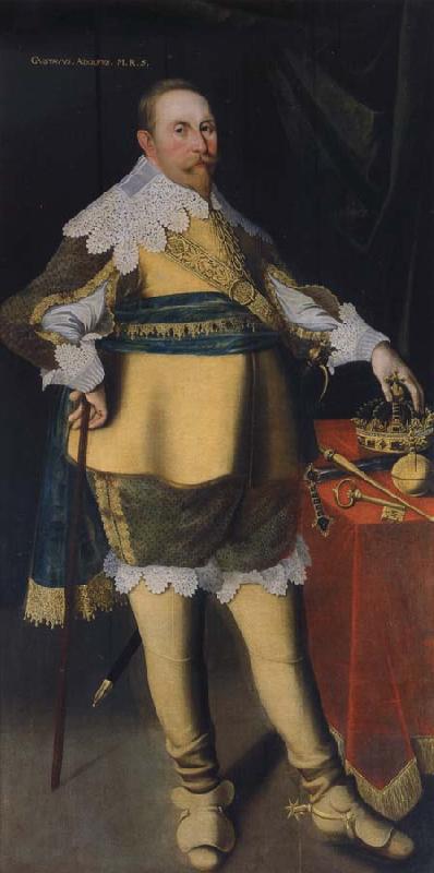 Jacob Heinrich Elbfas Gustav II Adolf oil painting image
